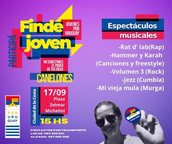 Finde Joven en Canelones