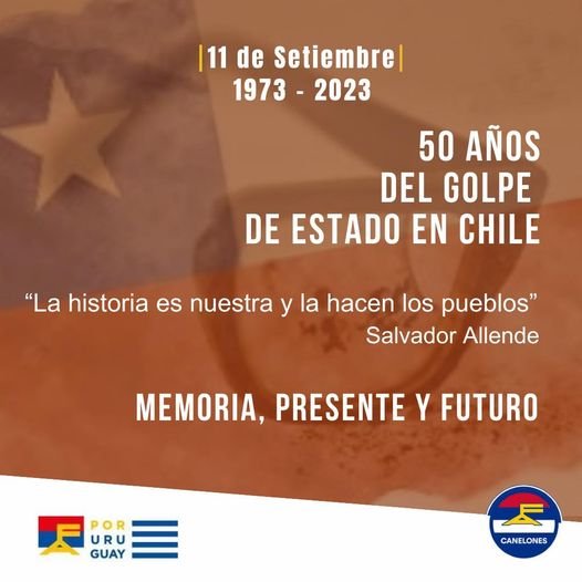 Se cumplen 50 años del Golpe de Estado en Chile.